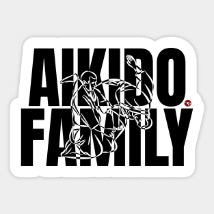 Aikido Family Sticker